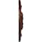 Ekena Millwork Flagstone Ceiling Medallion (Canopies up to 3 7/8"), 30"OD x 3 7/8"ID x 3 1/4"P, Brushed Mahogany CM30FLBMF - alternate 4